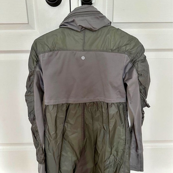 Lululemon light green and grey jacket - Picture 2 of 5